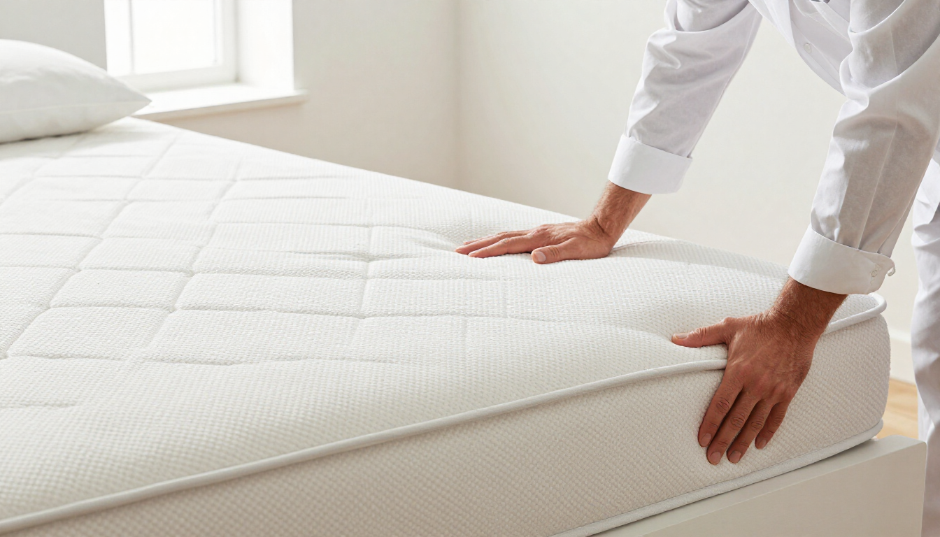 Inspección de colchón y cama para prevenir chinches