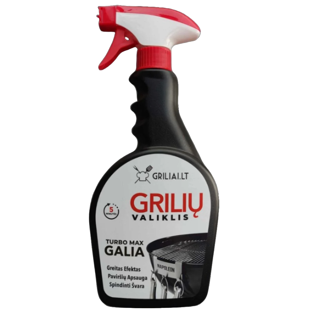 Krachtige BBQ en grill reiniger voor het verwijderen van vet en roet – professionele spray voor outdoor cooking