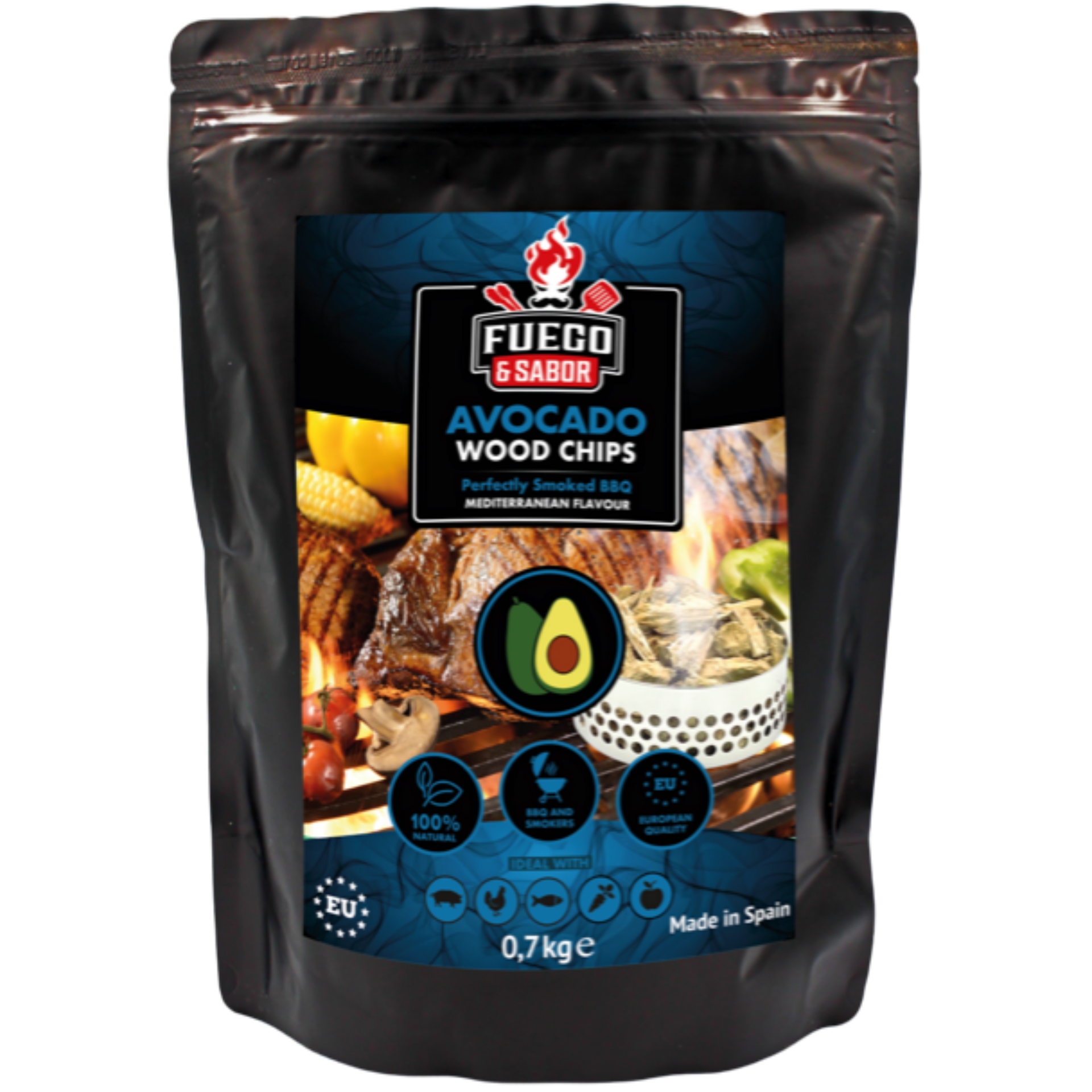 F&S Avocadohout Rookmot Nº1 - 700g