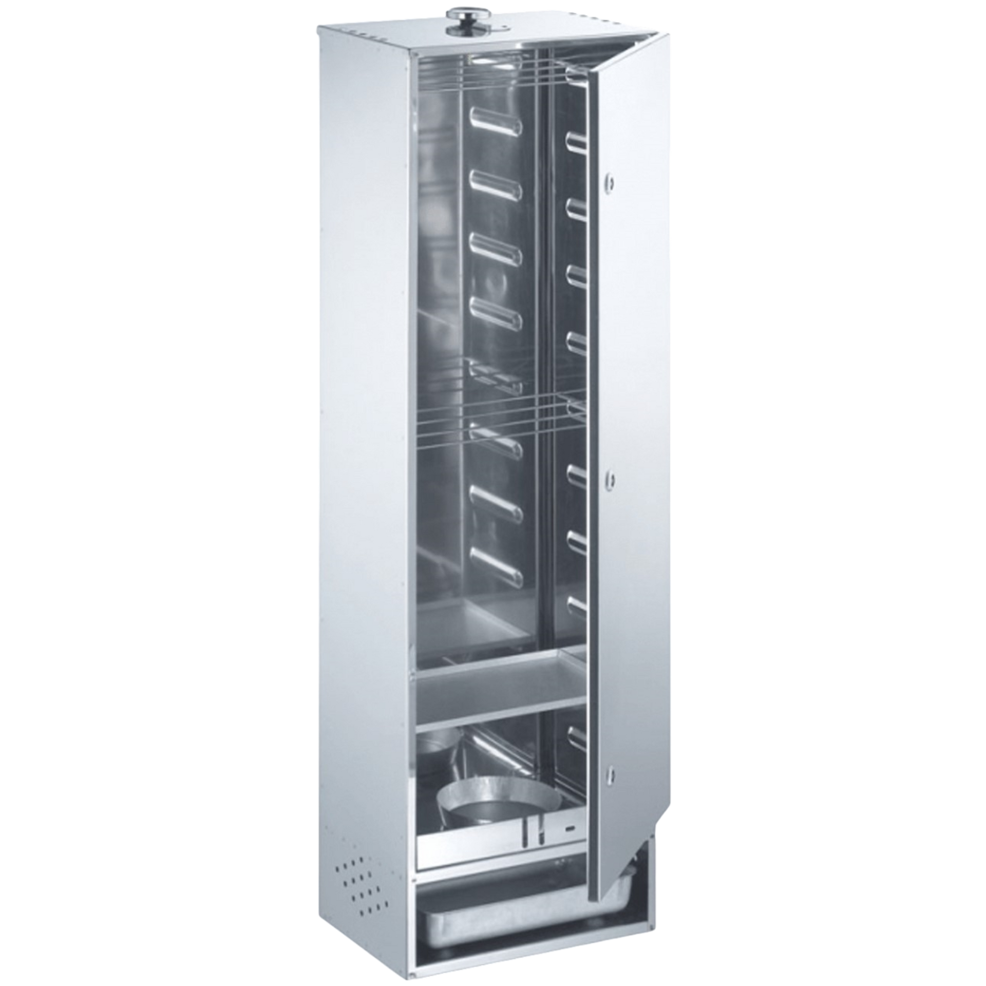 Peetz® Rookoven met Deur – Roestvrij Staal (Artikelnummer 770095)