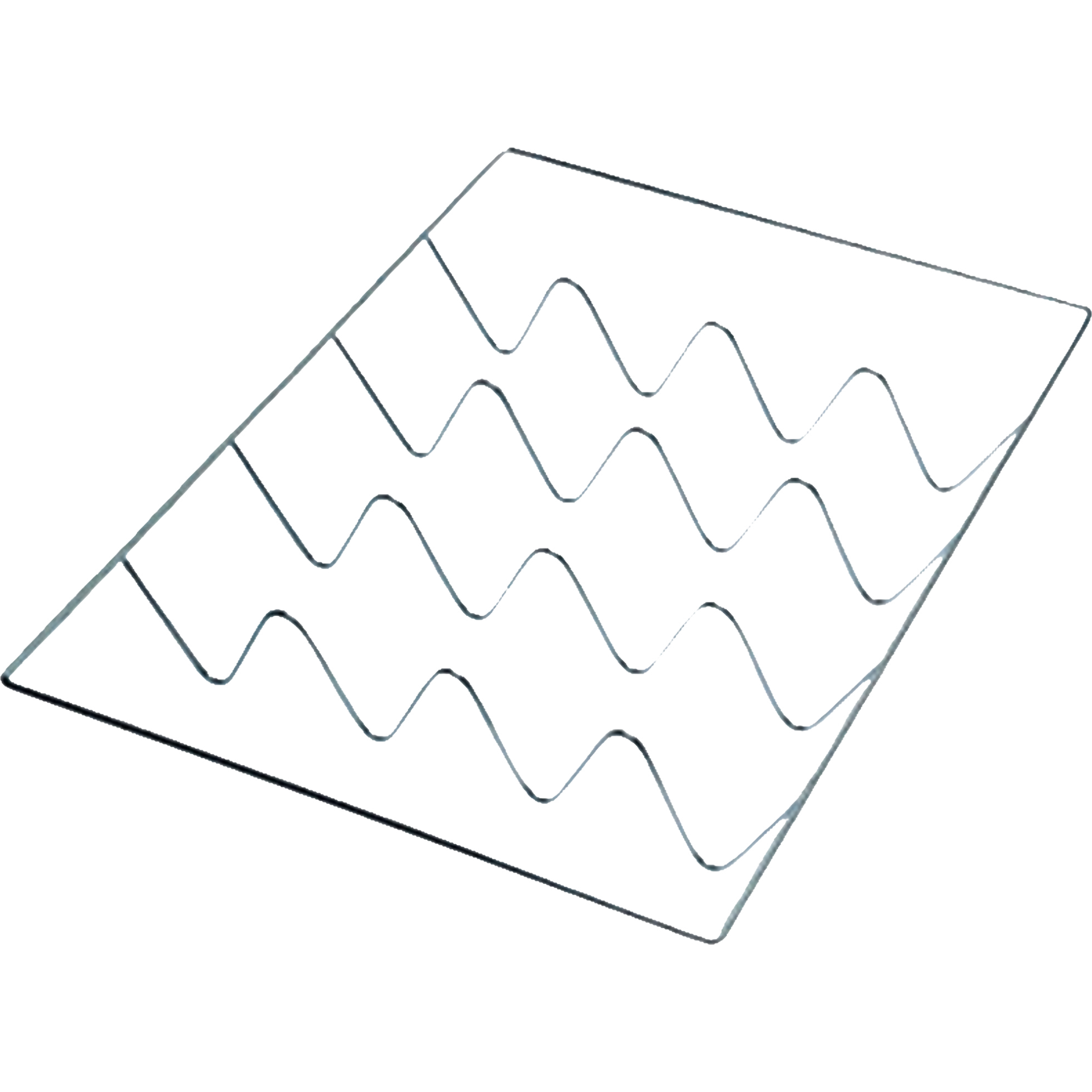 Peetz Vismand 34 x 25 cm RVS, Artikelnummer 920259