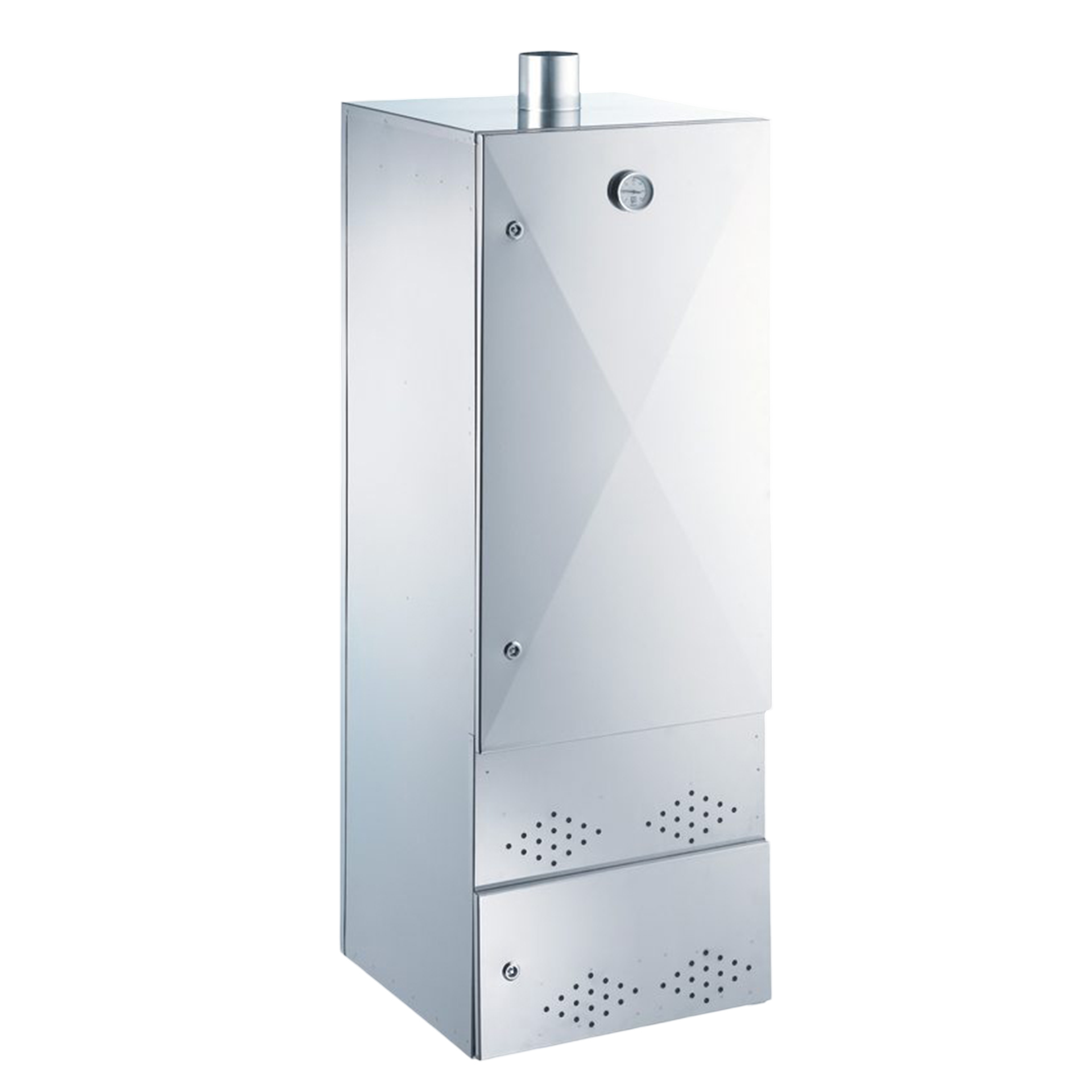 Peetz® Koudrookkast Midi van Roestvrij Staal - Compact en Efficiënt voor Topkwaliteit Rookresultaten