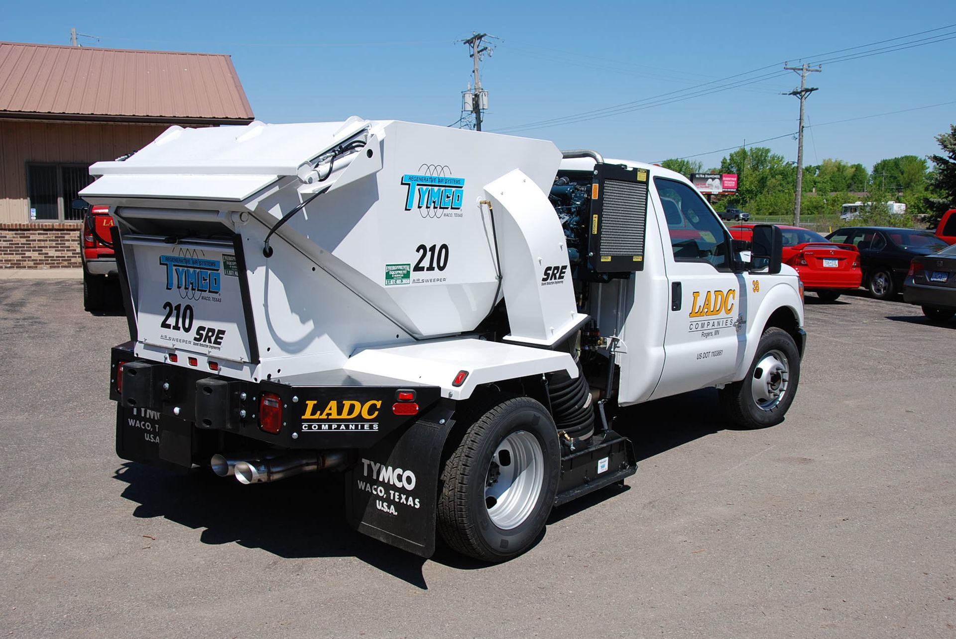 Parking Lot Sweeper | St. Michael, MN | LADC Companies