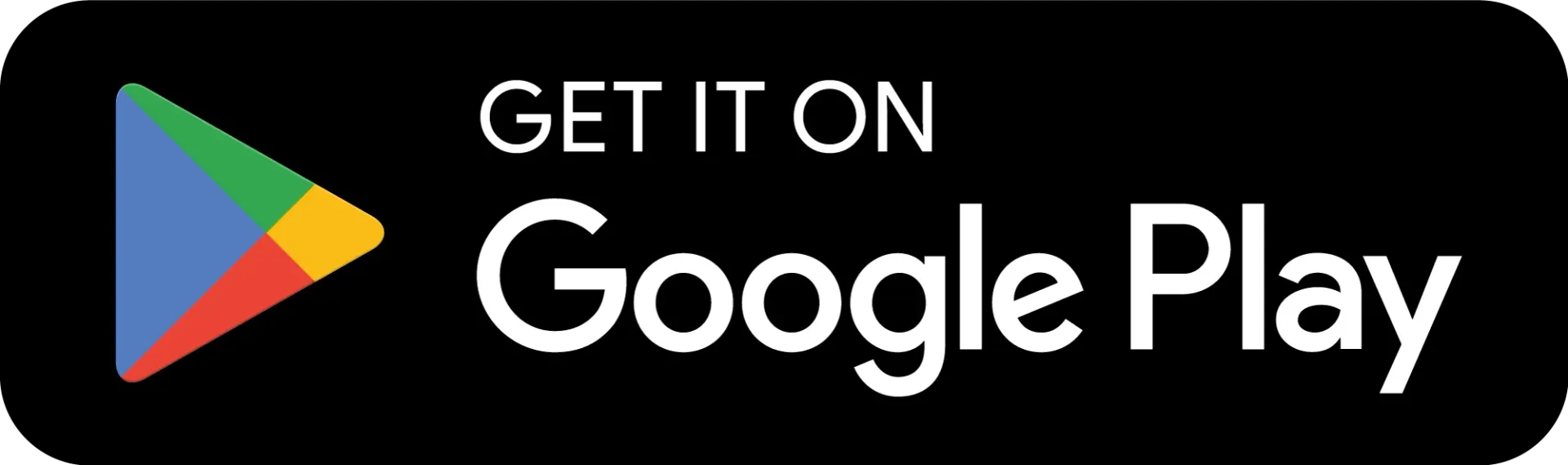 A button that says `` get it on google play '' on a white background.