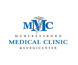 MMC logo: Blue and gray text, a medical symbol, 