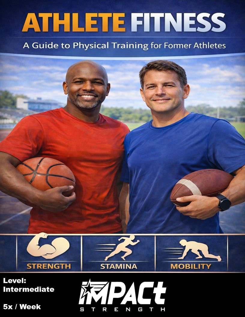 Former Athlete Training Program: Level Intermediate 5x / Week
