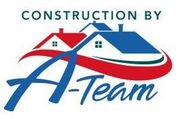 A logo for construction by a team with two houses on it