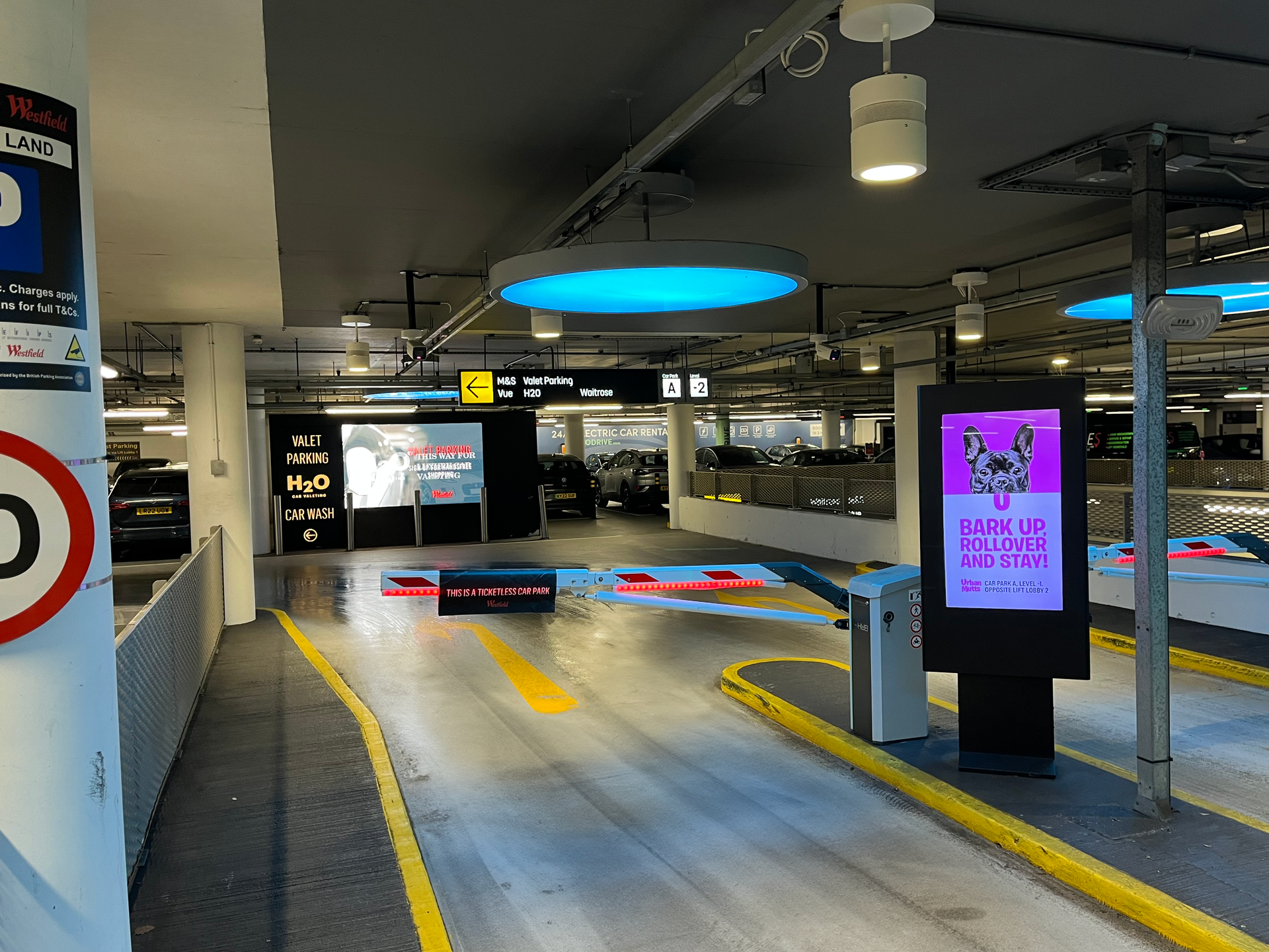 Westfield car park