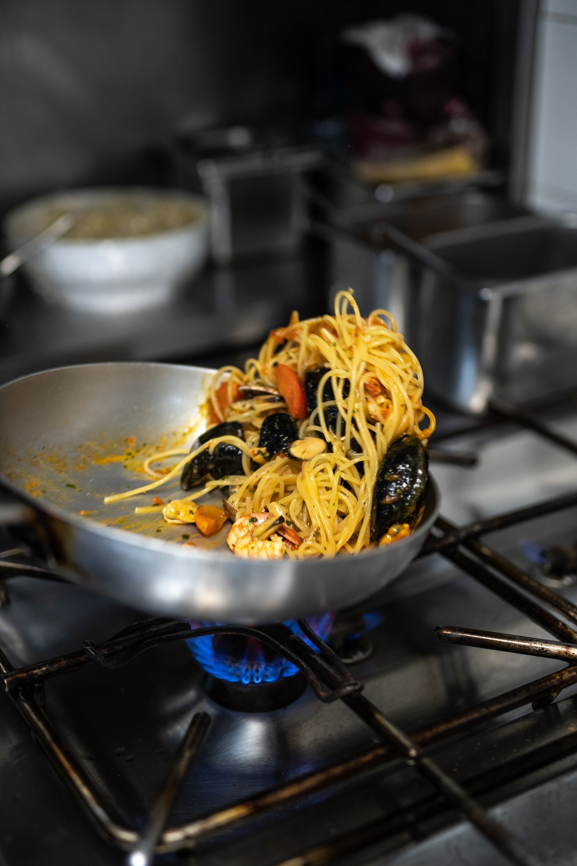 spaghetti di pesce