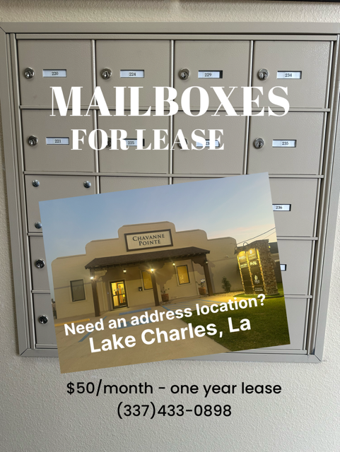 Wall of brick-and-mortar mailboxes for rent