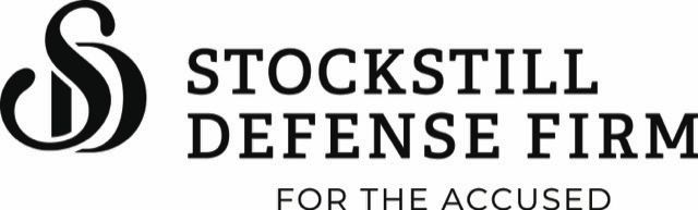 Logo for Stockstill Defense Firm. Black stylized