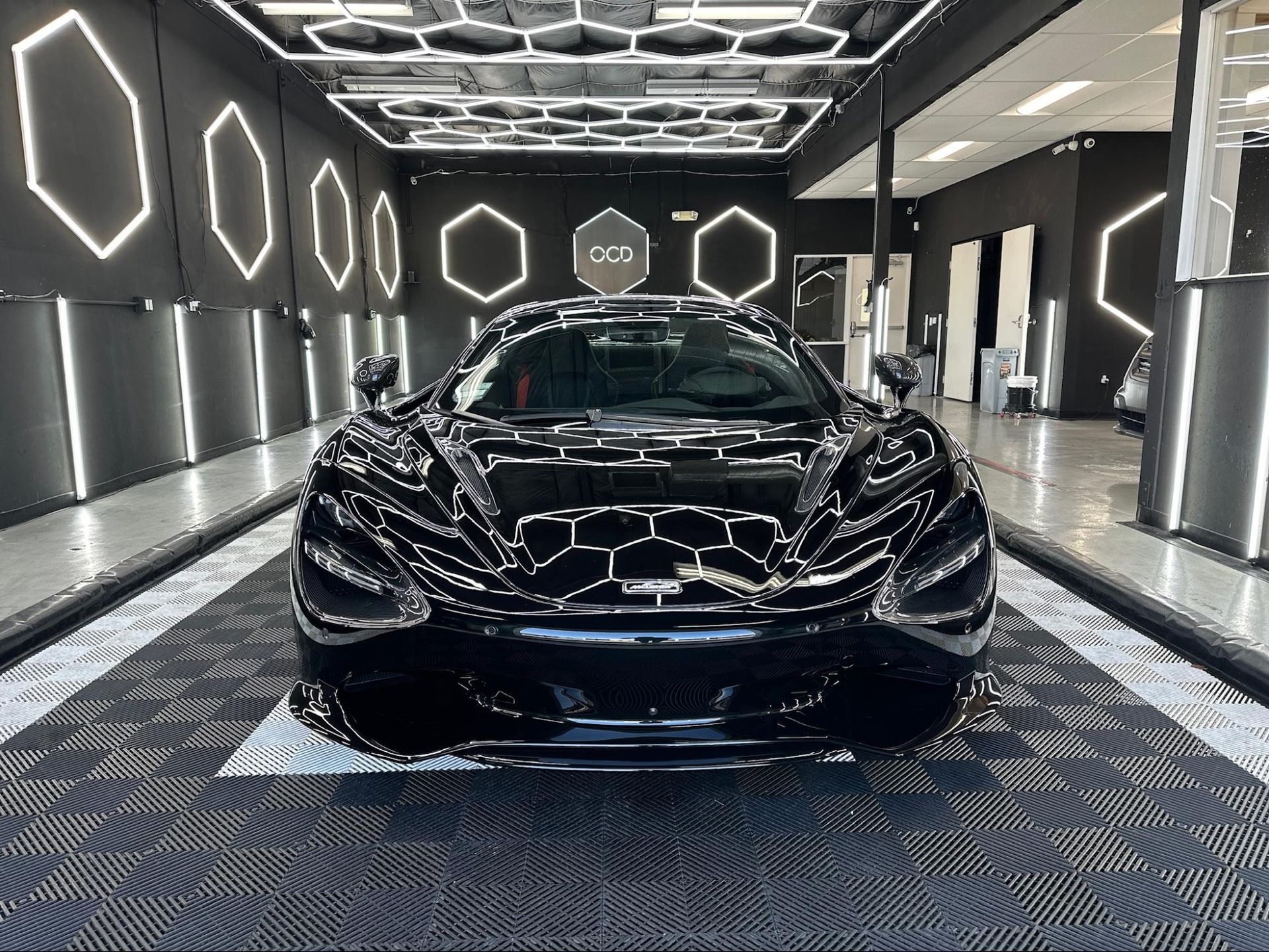 Ceramic coating car