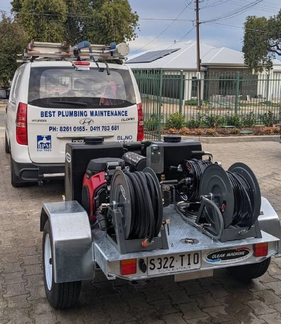 BPM van plumbers in prospect