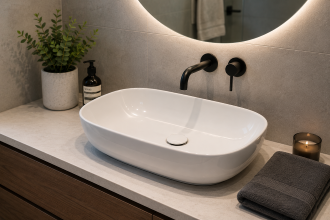 bathroom basin plumbing installation adelaide