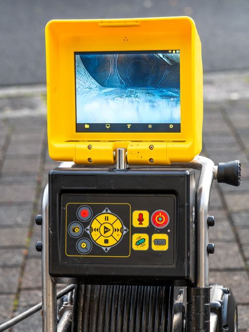 drain footage CCTV drain camera