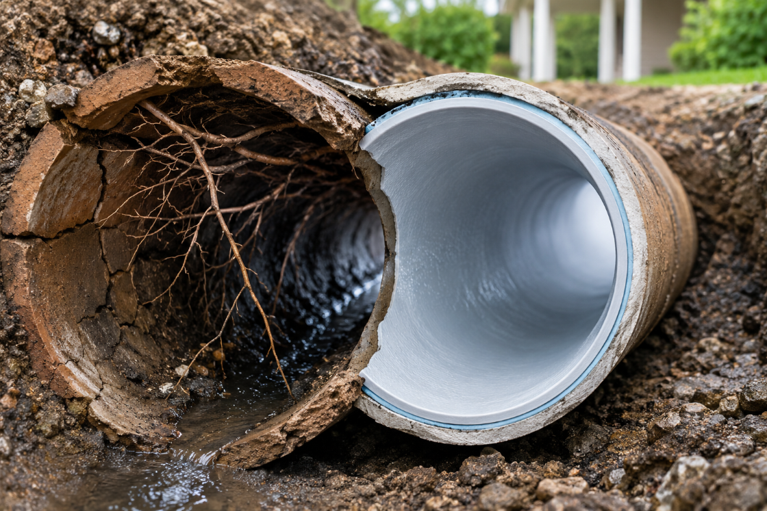 no dig pipe relining