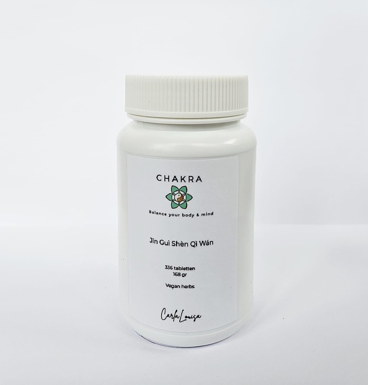 Witte supplementfles met opschrift