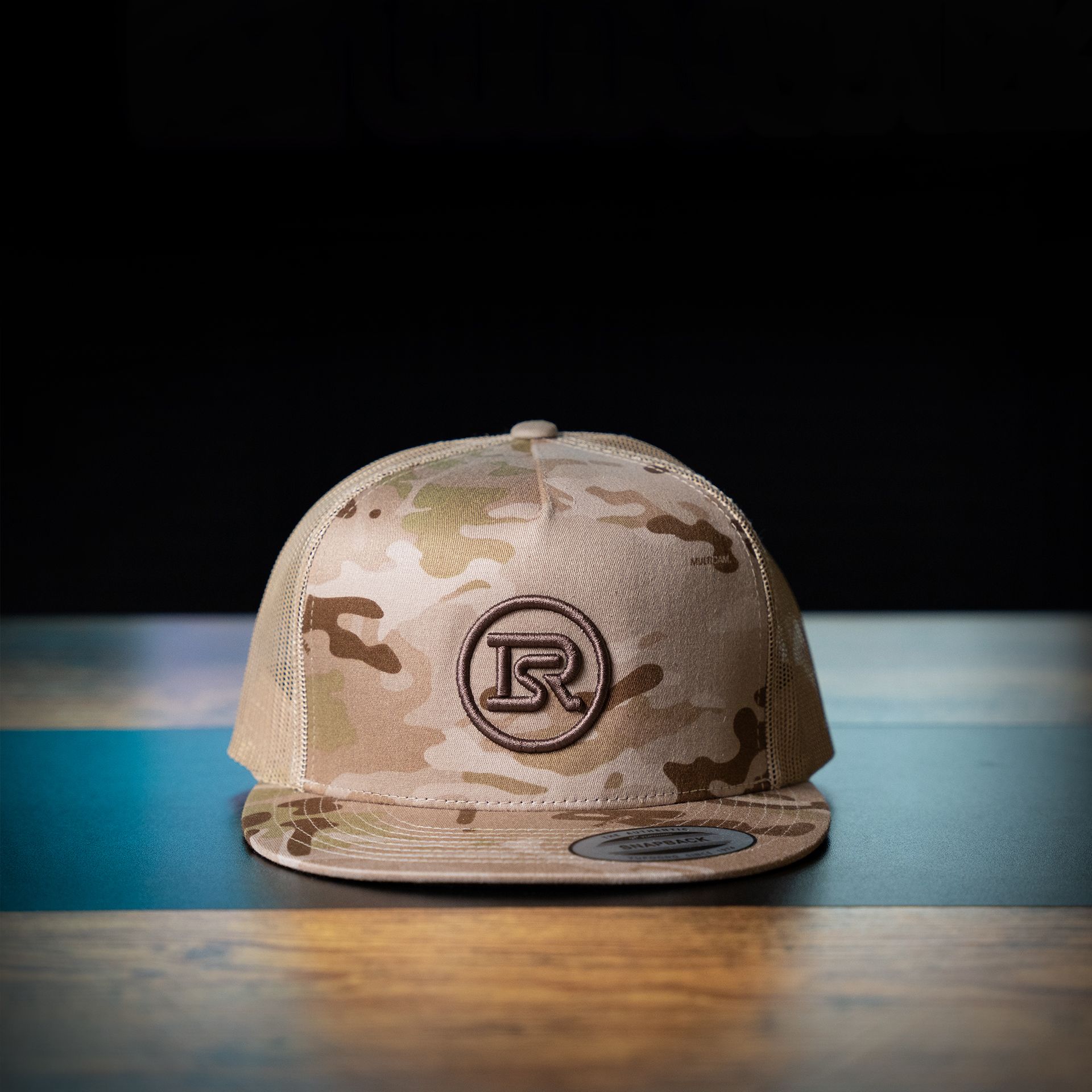 Rock Solid Flat Bill Hat
