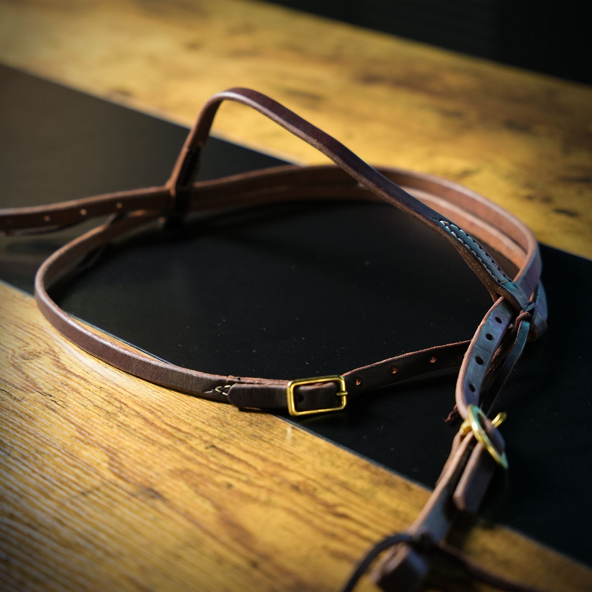 Rock Solid Brass Browband