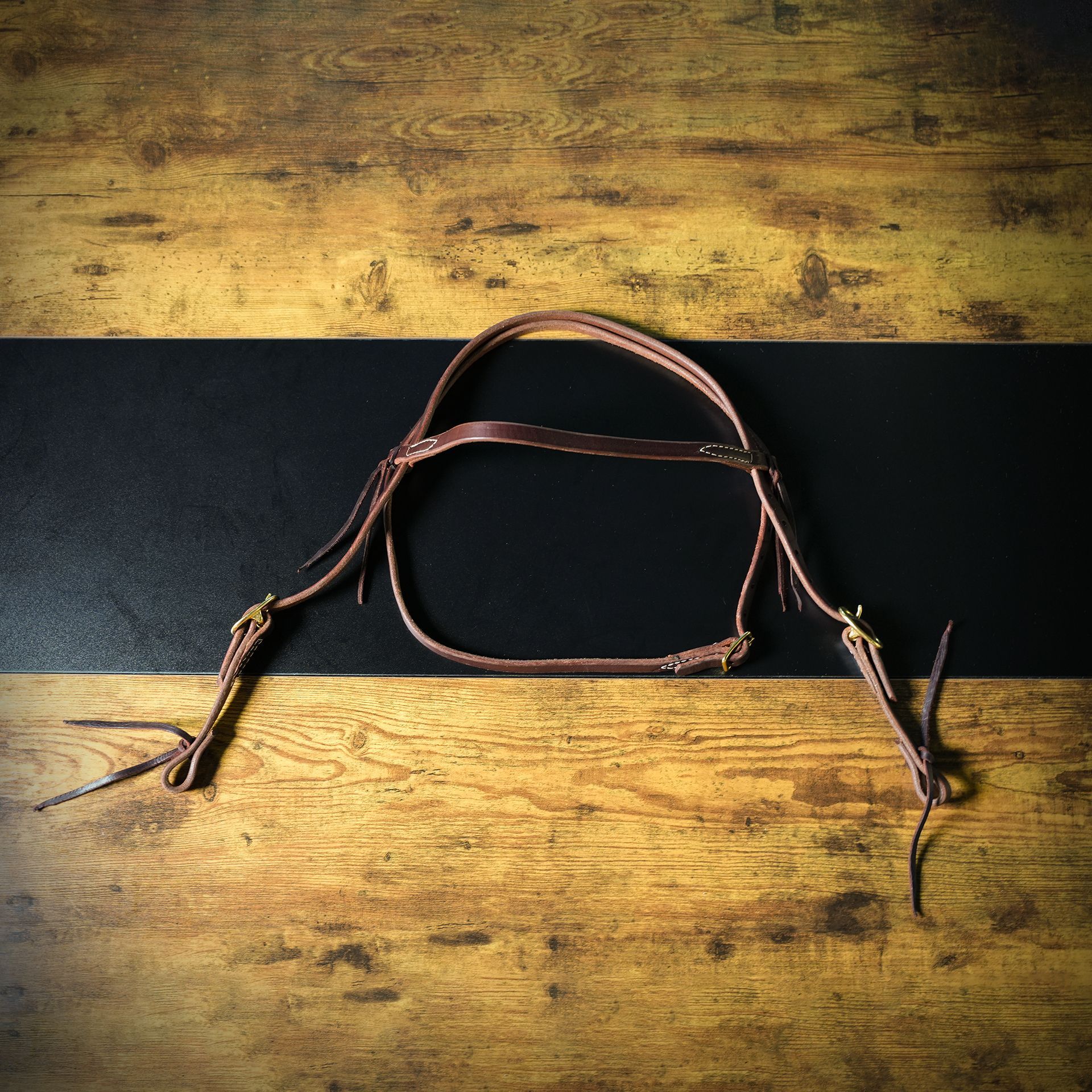 Rock Solid Brass Browband