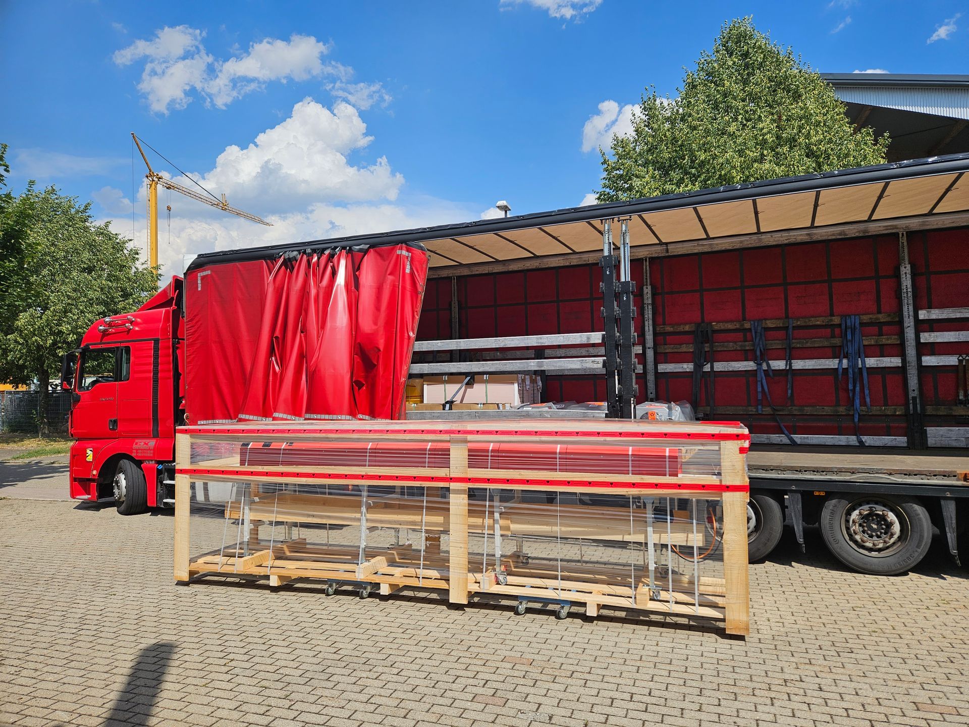 Modulares Trocknungssystem mit Warmluft- und Infrarottechnologie von Alraun Maschinenbau