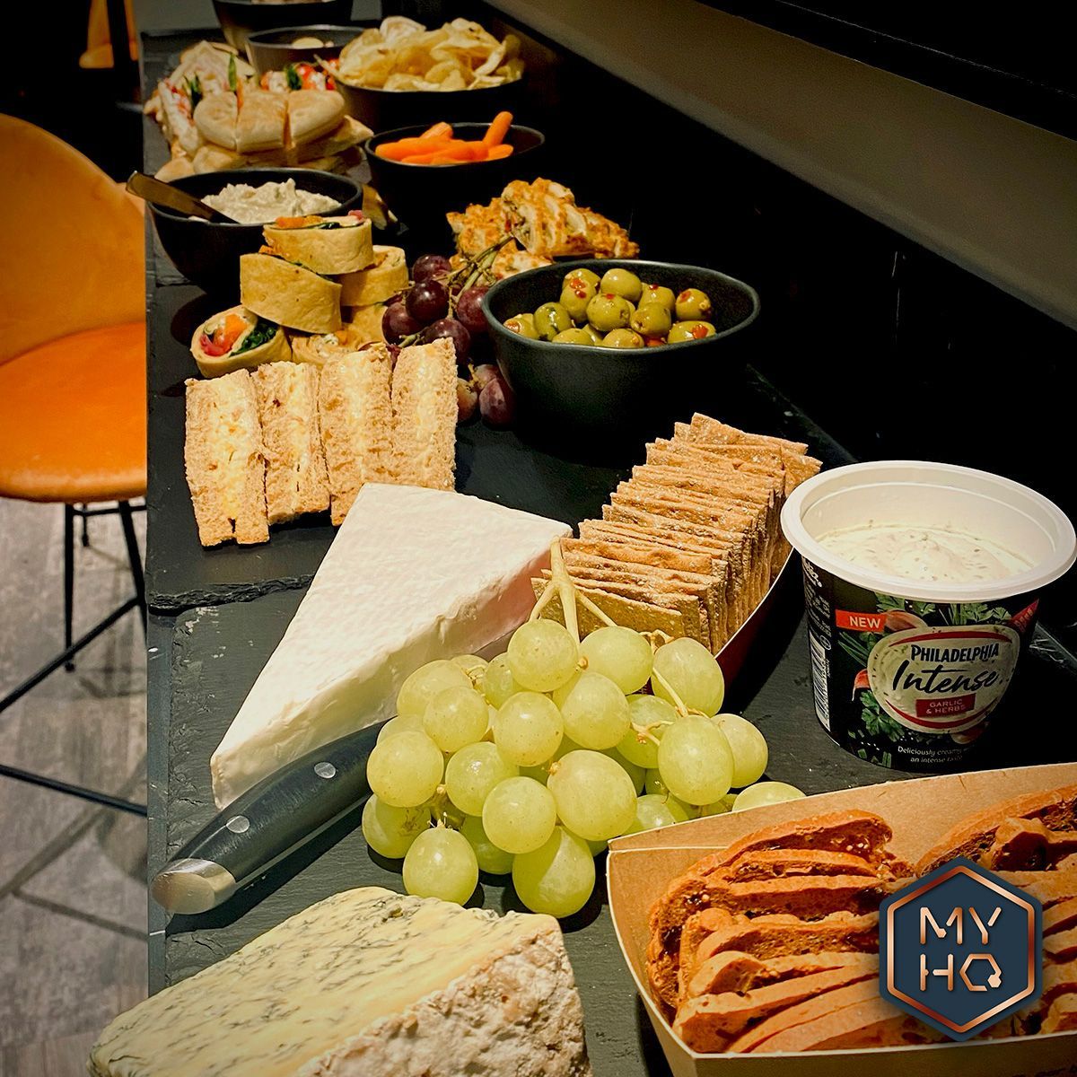 Business lunches at MyHQ