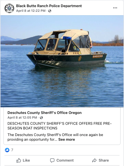 Black Butte Ranch Police Department