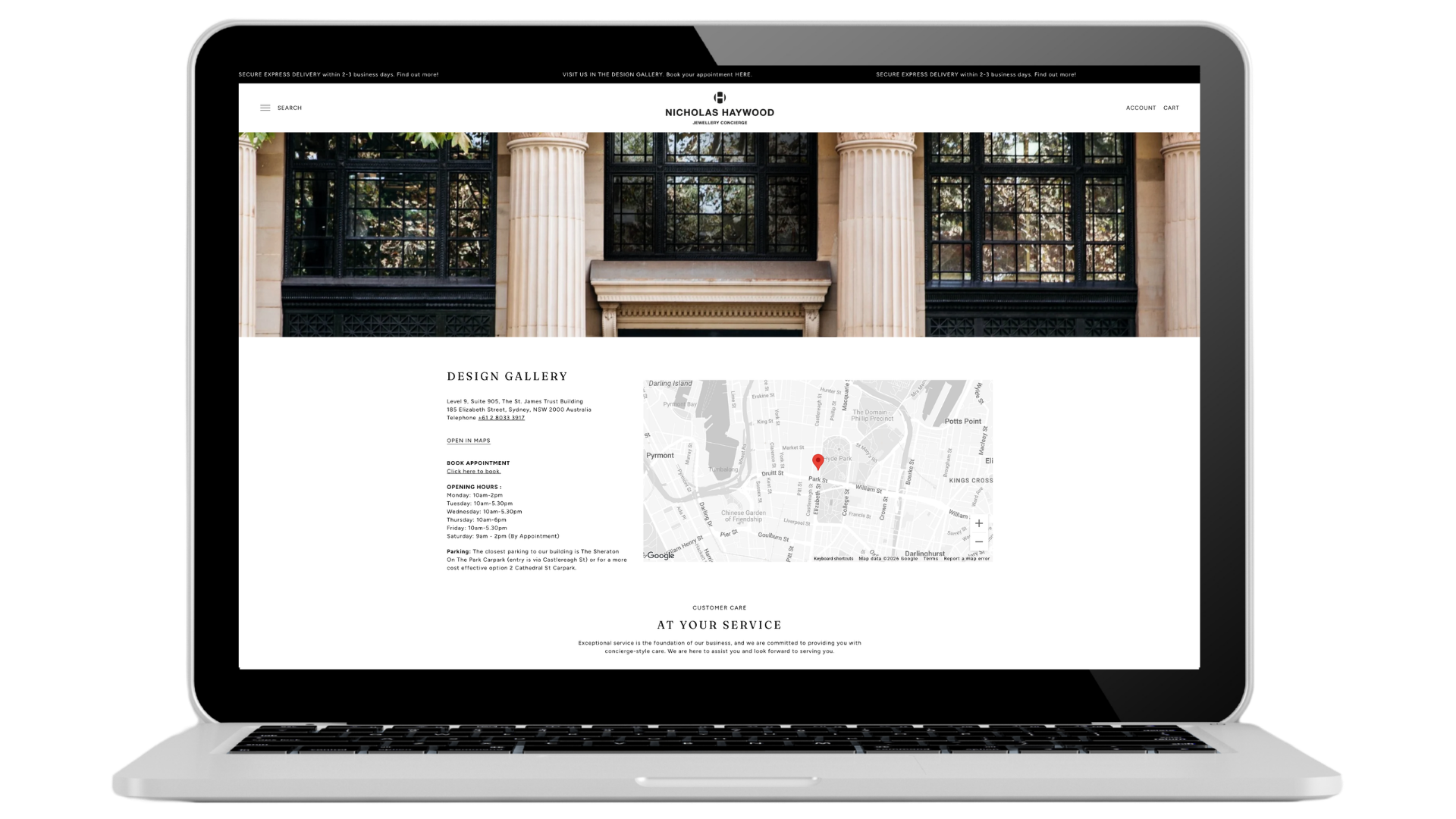 A mobile phone screen displays a Super-Span website page about sub-floors and mid-floors, featuring images of steel frames.