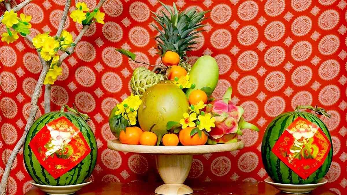 Fruits during Vietnamese Tet holidays -Travelmates tours