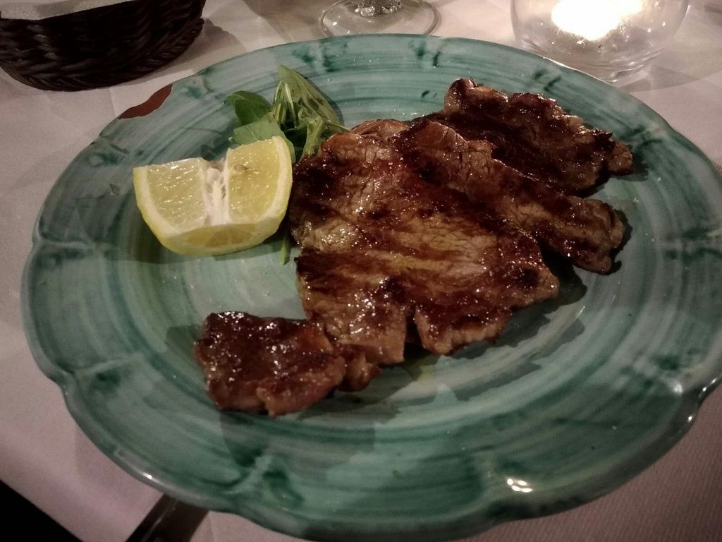 Costata di manzo alla griglia