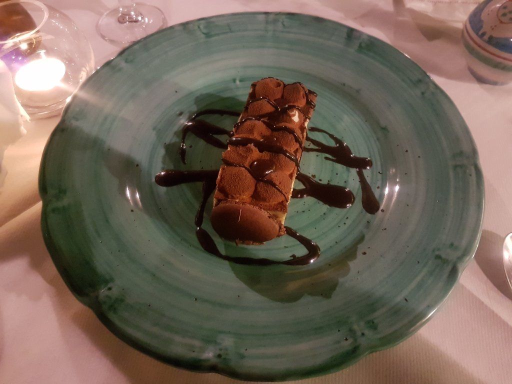 Tiramisù con crema di cioccolato
