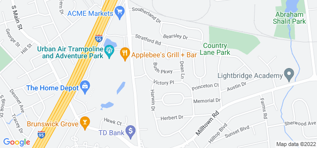 Map of business location