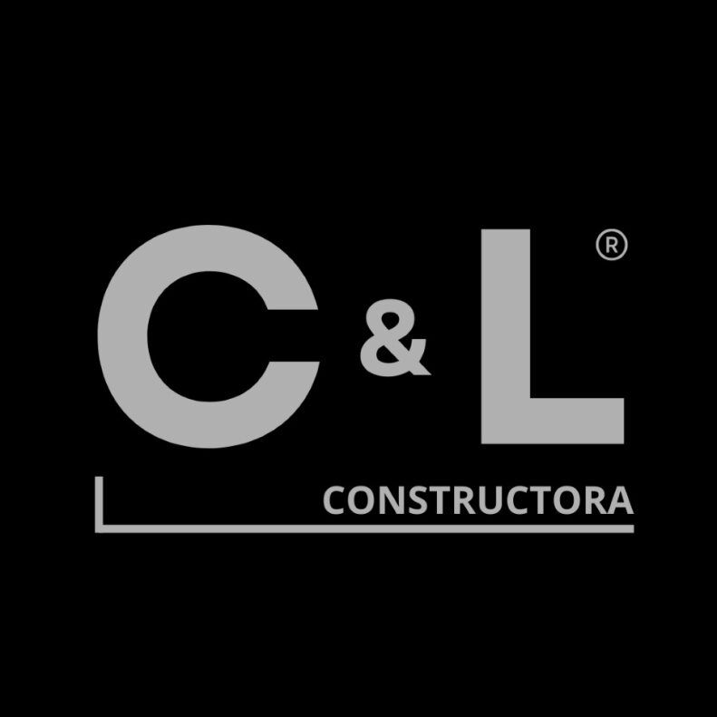 Logotipo de C&L Constructora, con 