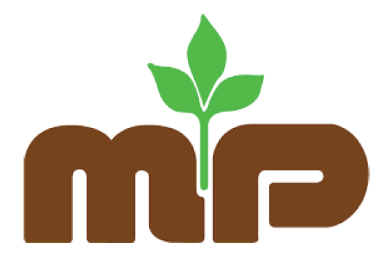 MP_Logo A mr logo with a green plant growing out of it