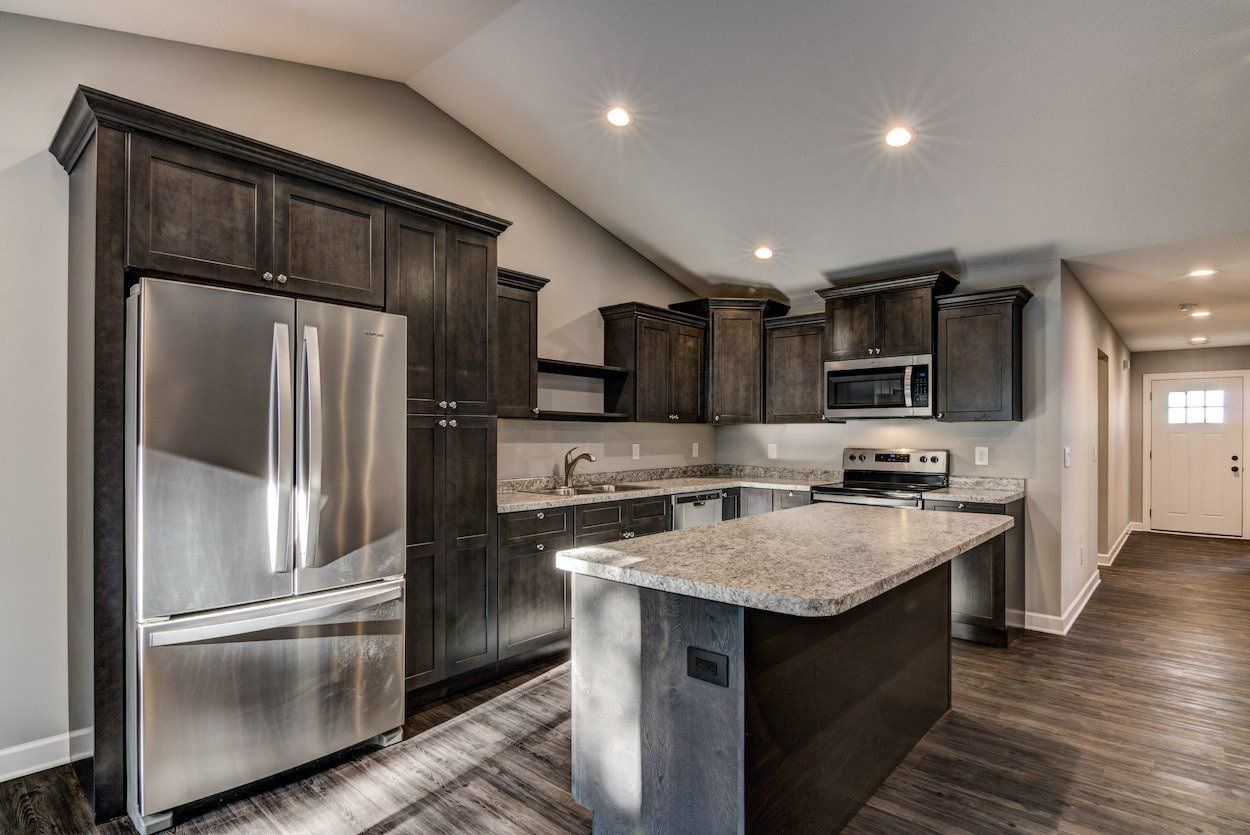New Richmond angled kitchen photo