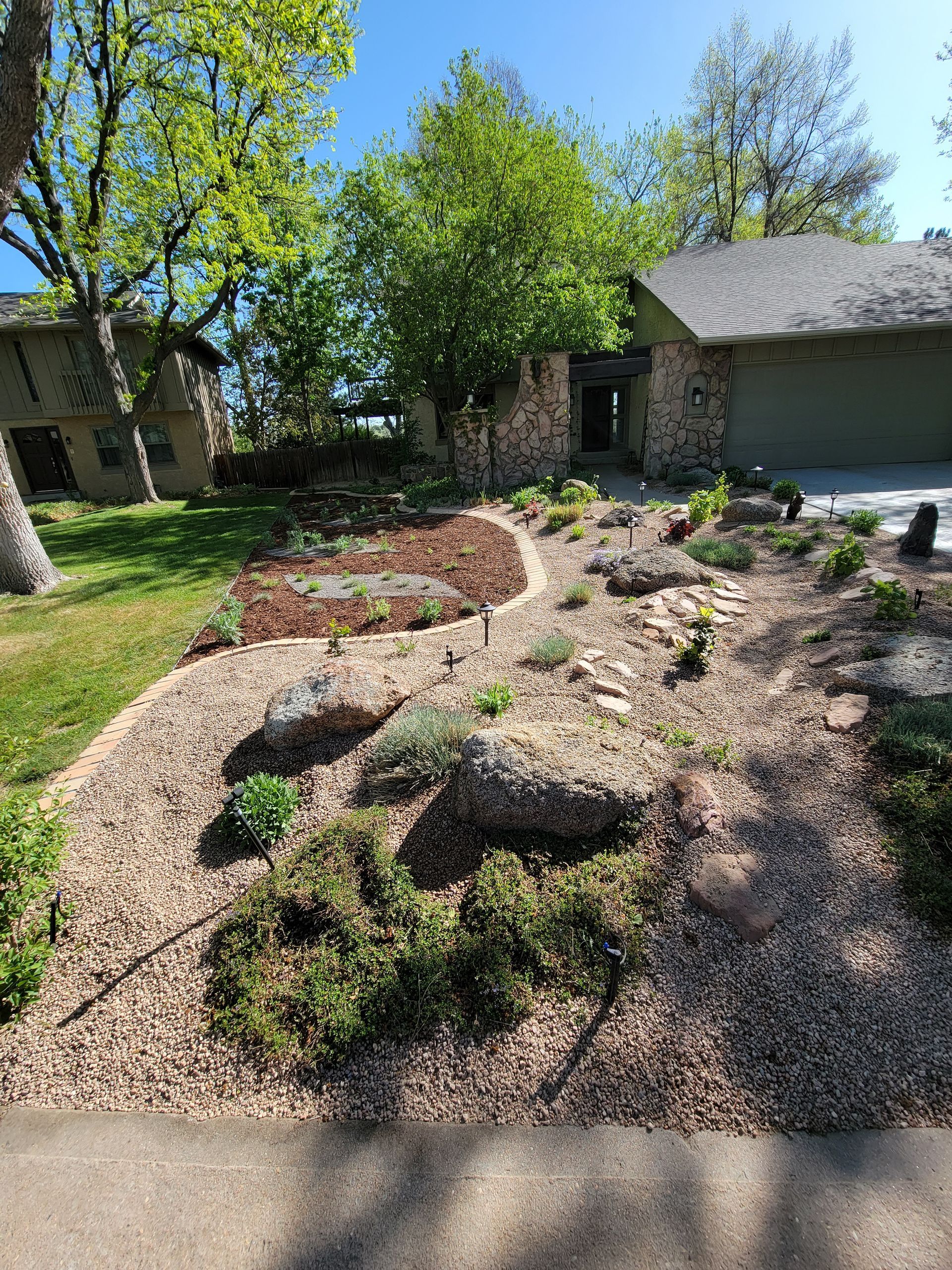 Xeriscape install