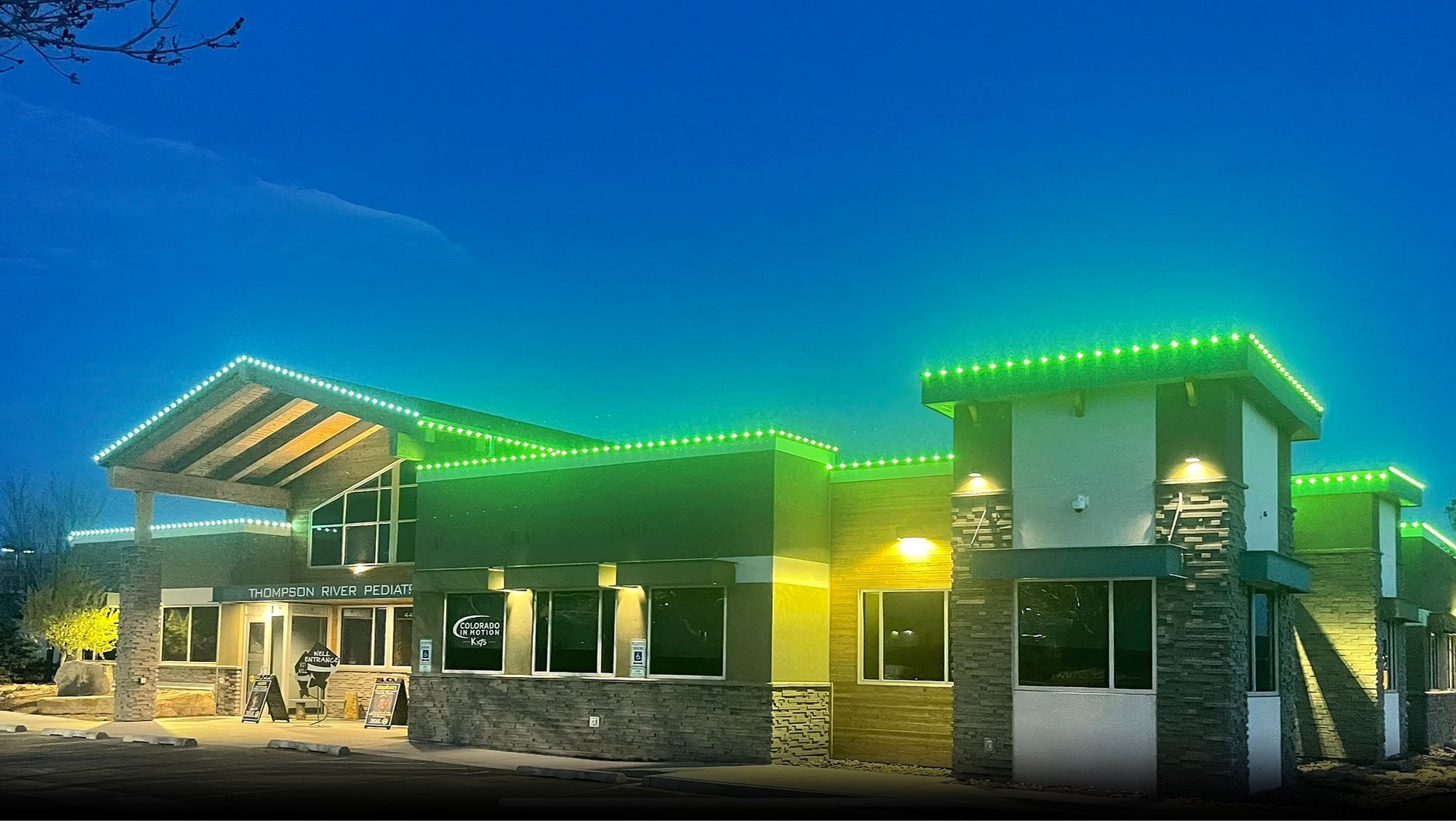 Christmas light installers