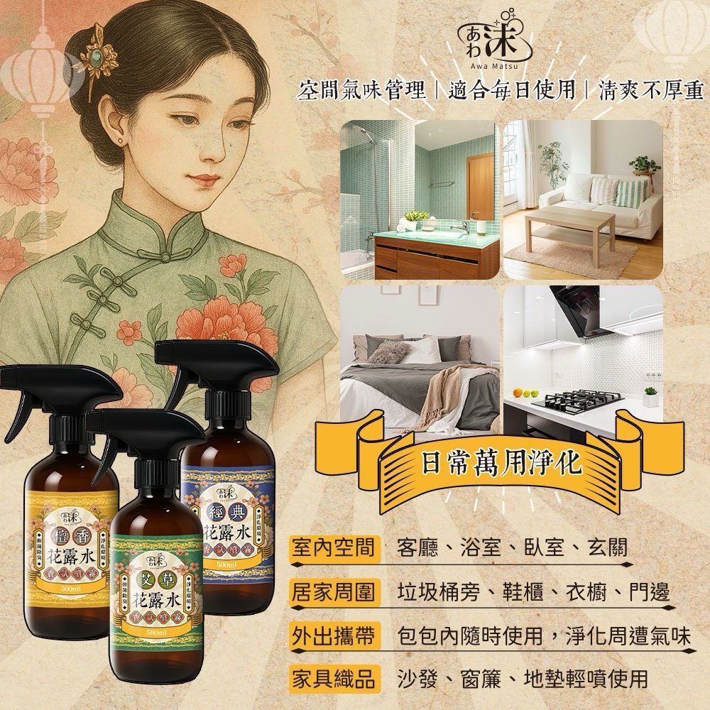 經典明星花露水噴霧瓶500ml 2瓶組