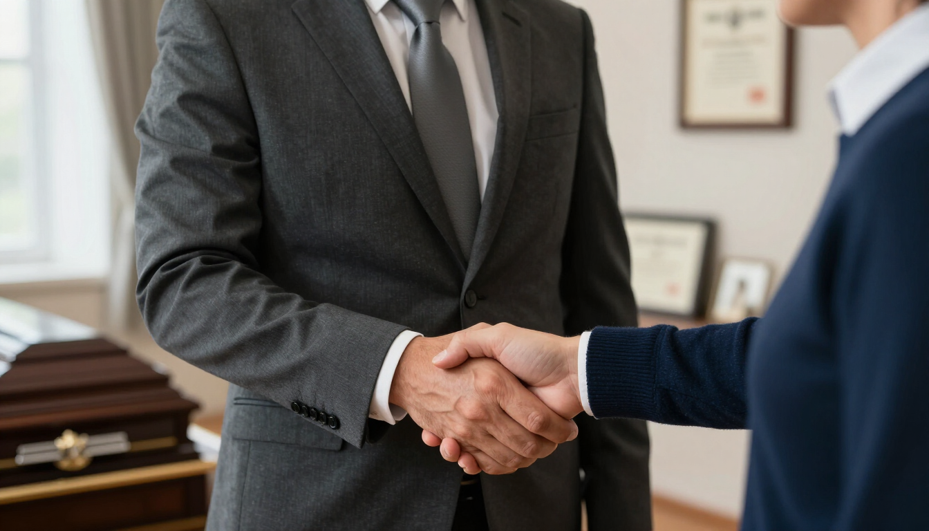 Compassionate support during funeral planning