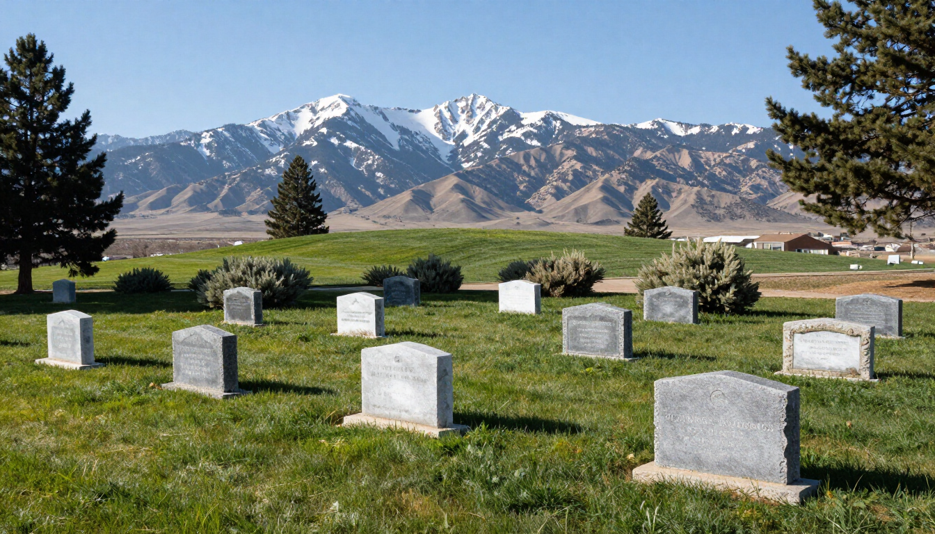 Utah Cemetery Landscape