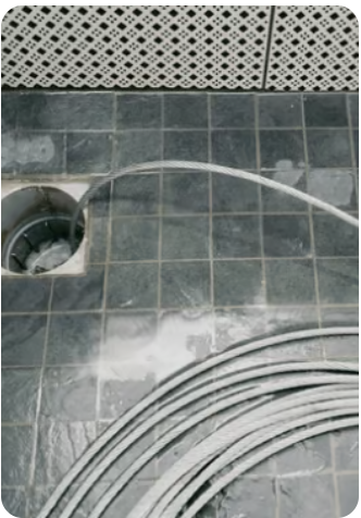 sewer line cleaning