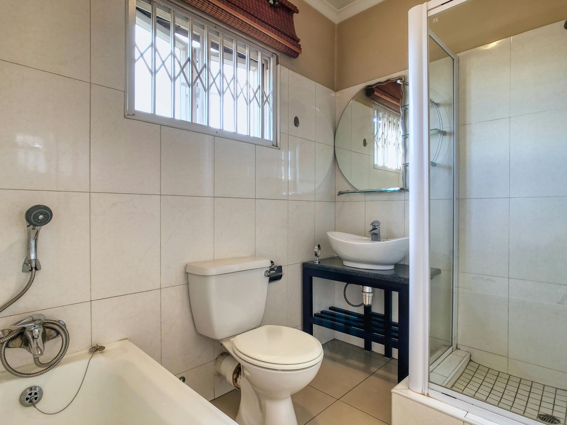 Toilet in bathroom