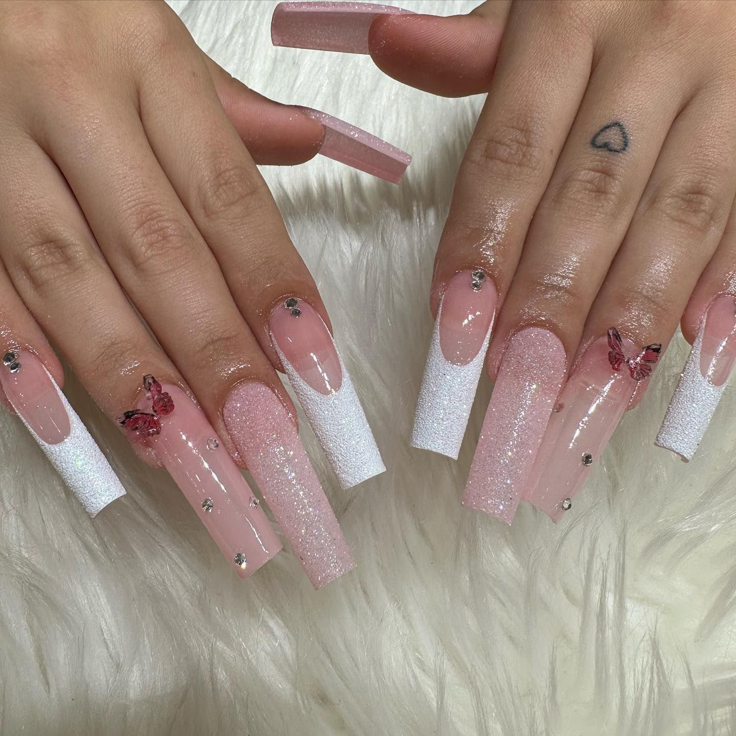A Hand With Painted Nails — San Diego, CA — Summer Nails and Spa A Hand With Painted Nails — San Diego, CA — Summer Nails and Spa