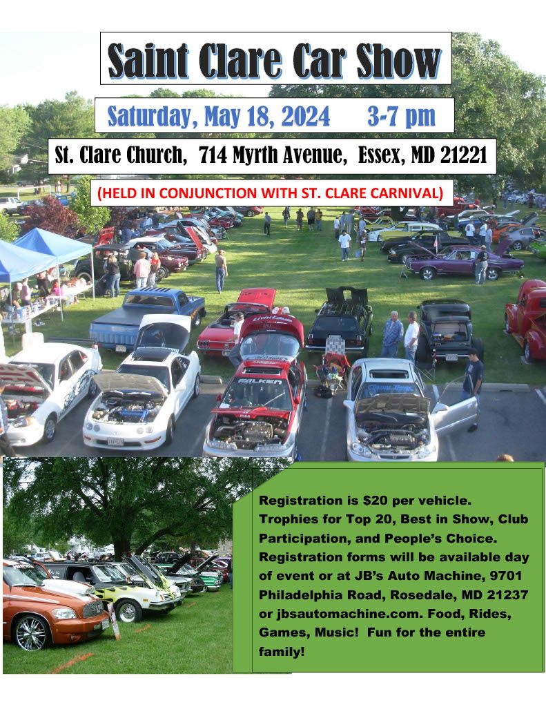 Saint Clare Car Show JBs Auto Machine