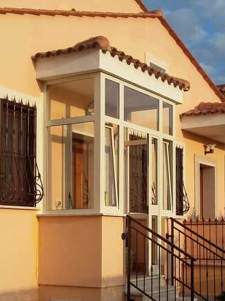 Veranda in alluminio