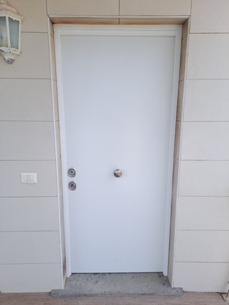 Porta blindata bianca