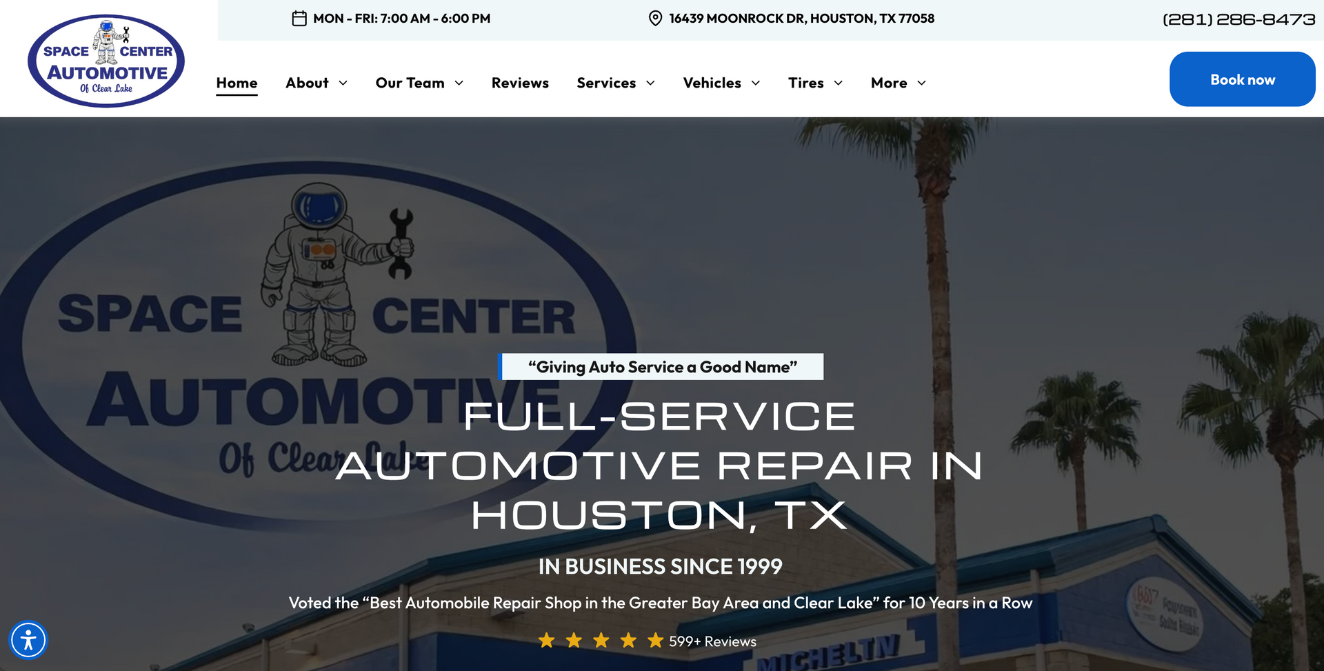 Space Center Automotive cover