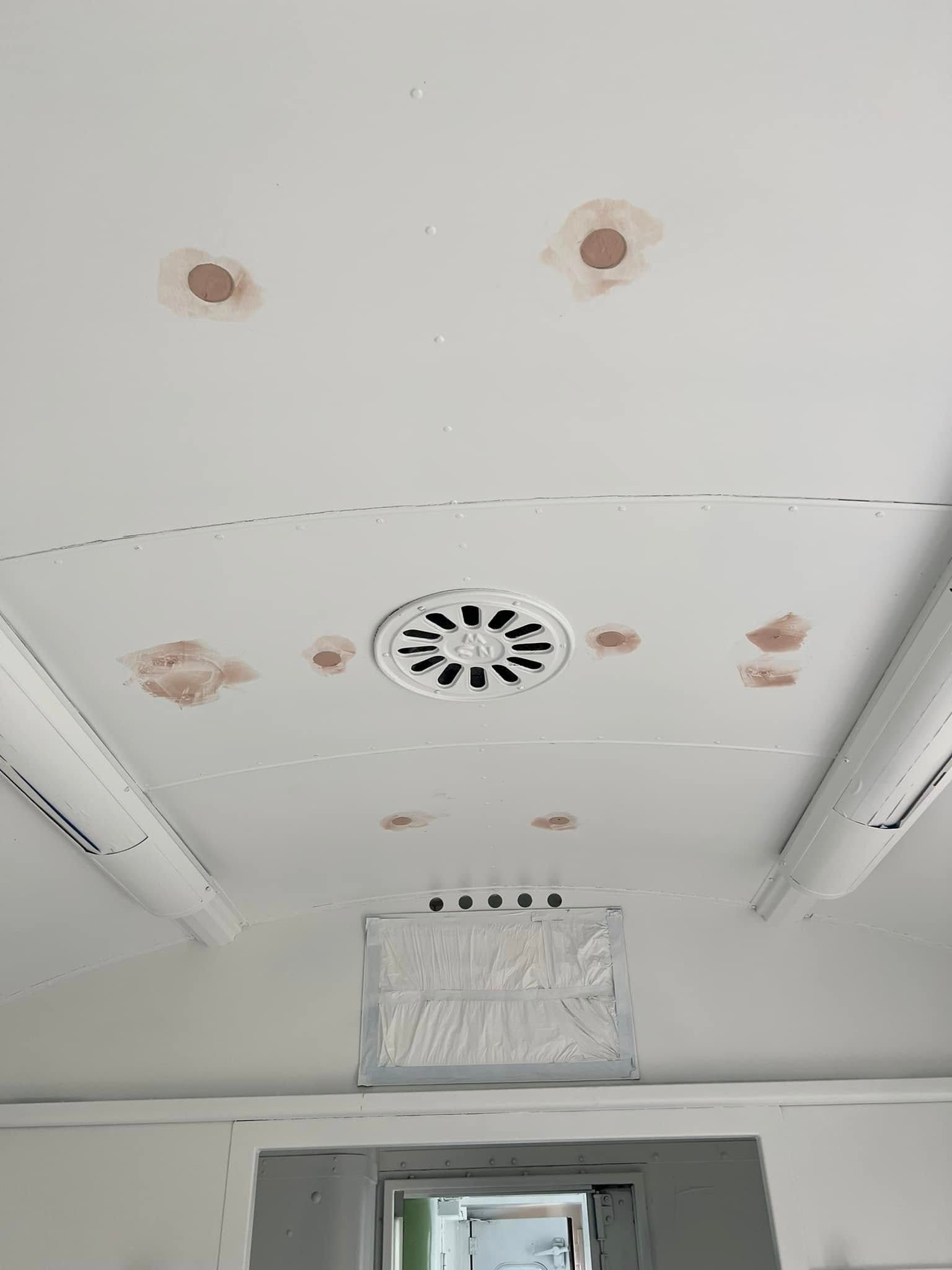 Inside a White Train Car— Matty Stewart Painting & Decorating in Dubbo, NSW