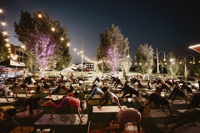 Trilith Foundation's Yoga in the Park event