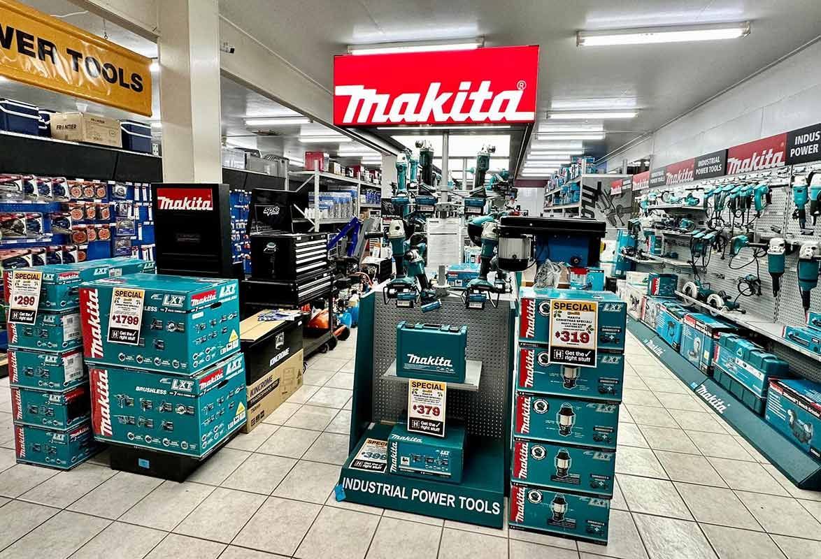 A Store Filled With Lots Of Tools And Boxes — TGT Pty Ltd in Mareeba, QLD